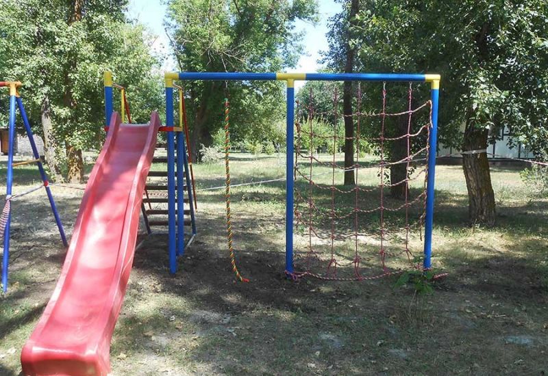 Расширение детской площадки